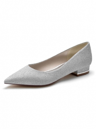 Brudesko Til Kvinder Glitter Flats