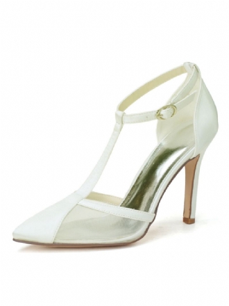 Dame Brudesko T Strap Heel Pumps