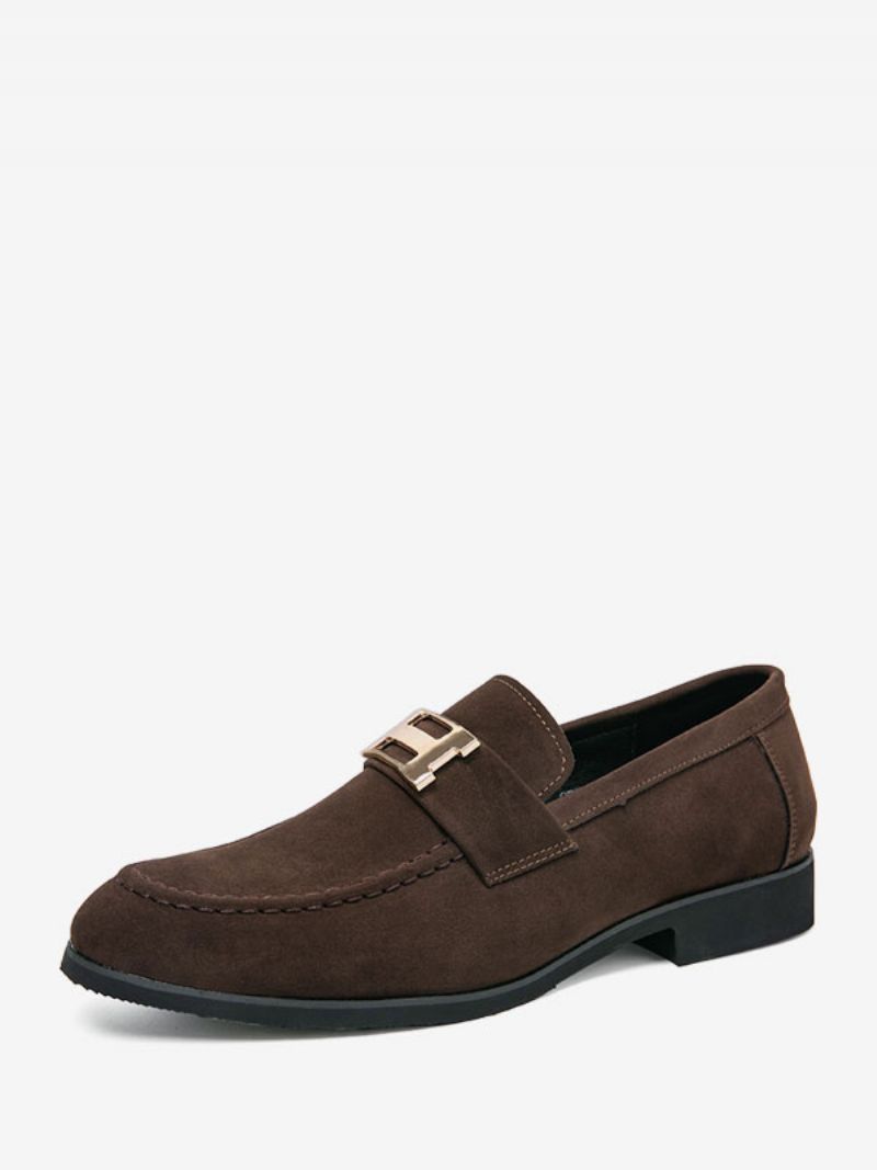 Herre Loafer Sko Pu Læder Monk Strap Slip-on Prom Festsko