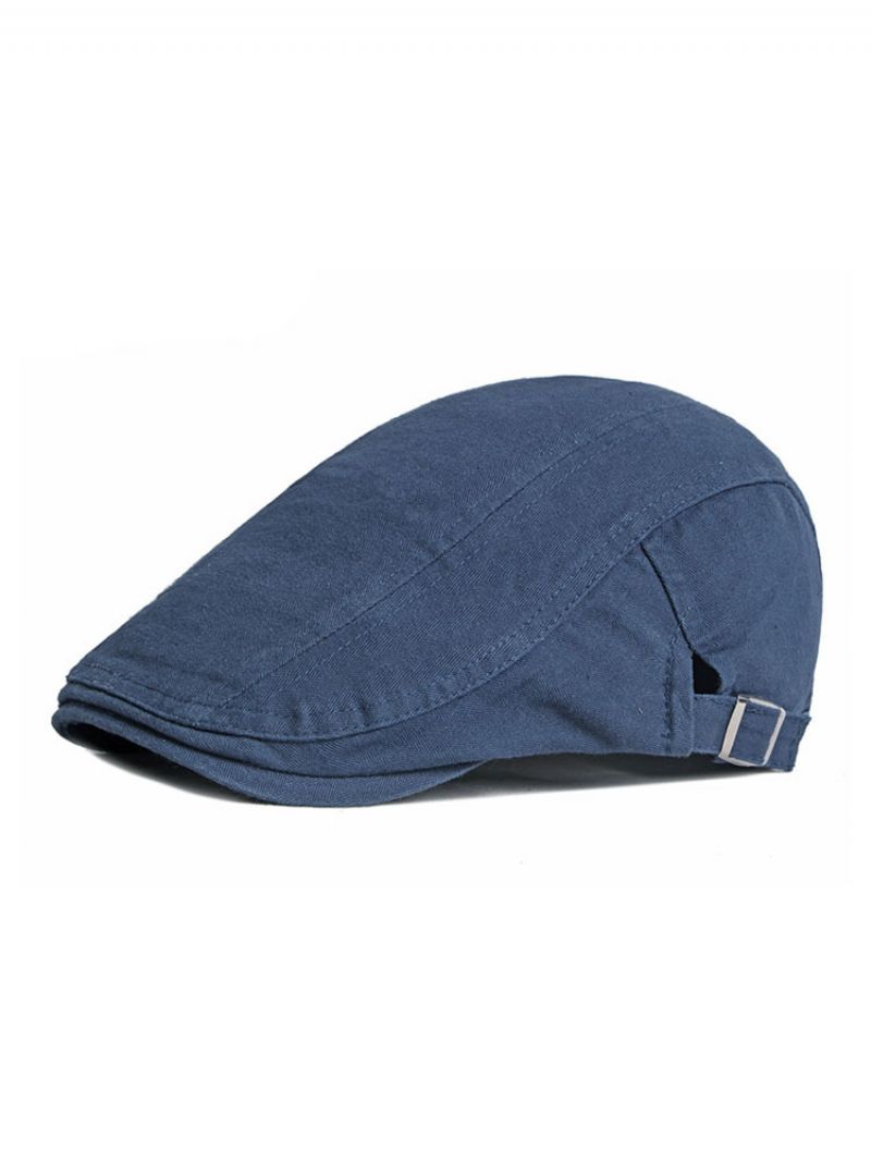 Herrehat Polyester Klassiske Abrikoshatte - Mørk Navy