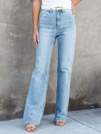 Jeans Til Kvinder Casual Denimunderdel