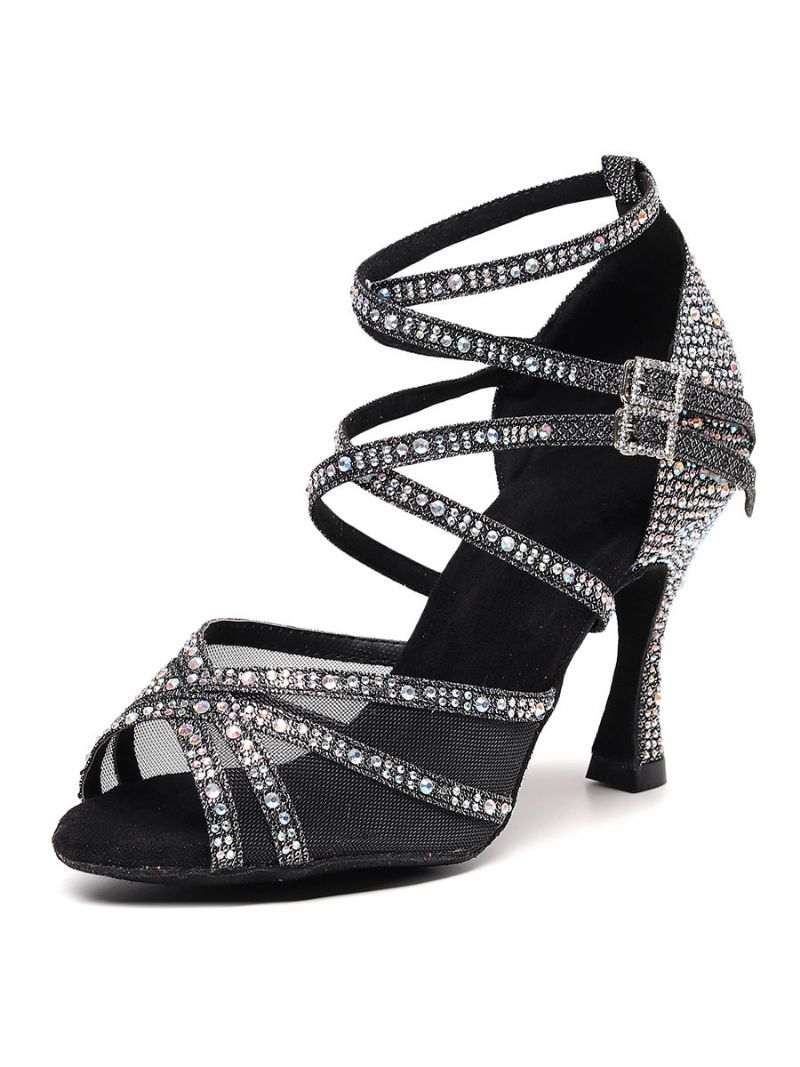 Kvinder Rhinestones Strappy Dance Sandaler