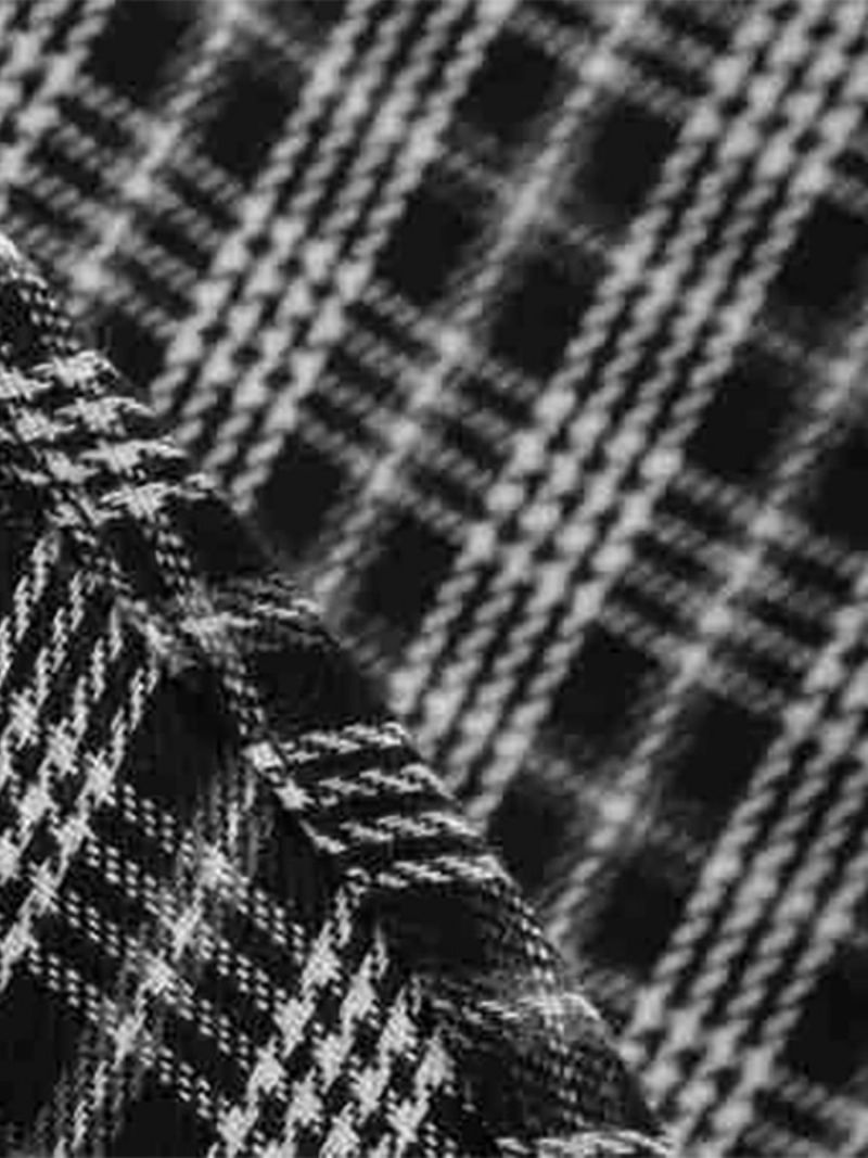 Kvinders Retro Kjole Sløjfer Skotsk Plaid Audrey Hepburn Stil Elegante Kjoler - Sort