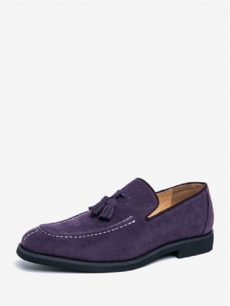 Loafer Sko Til Mænd Pu Læder Monk Strap Slip-on Prom Festsko