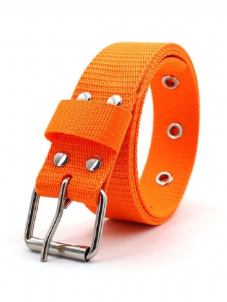 Mænd Bælte Nylon Chic Zink Alloy Daglig Casual Orange