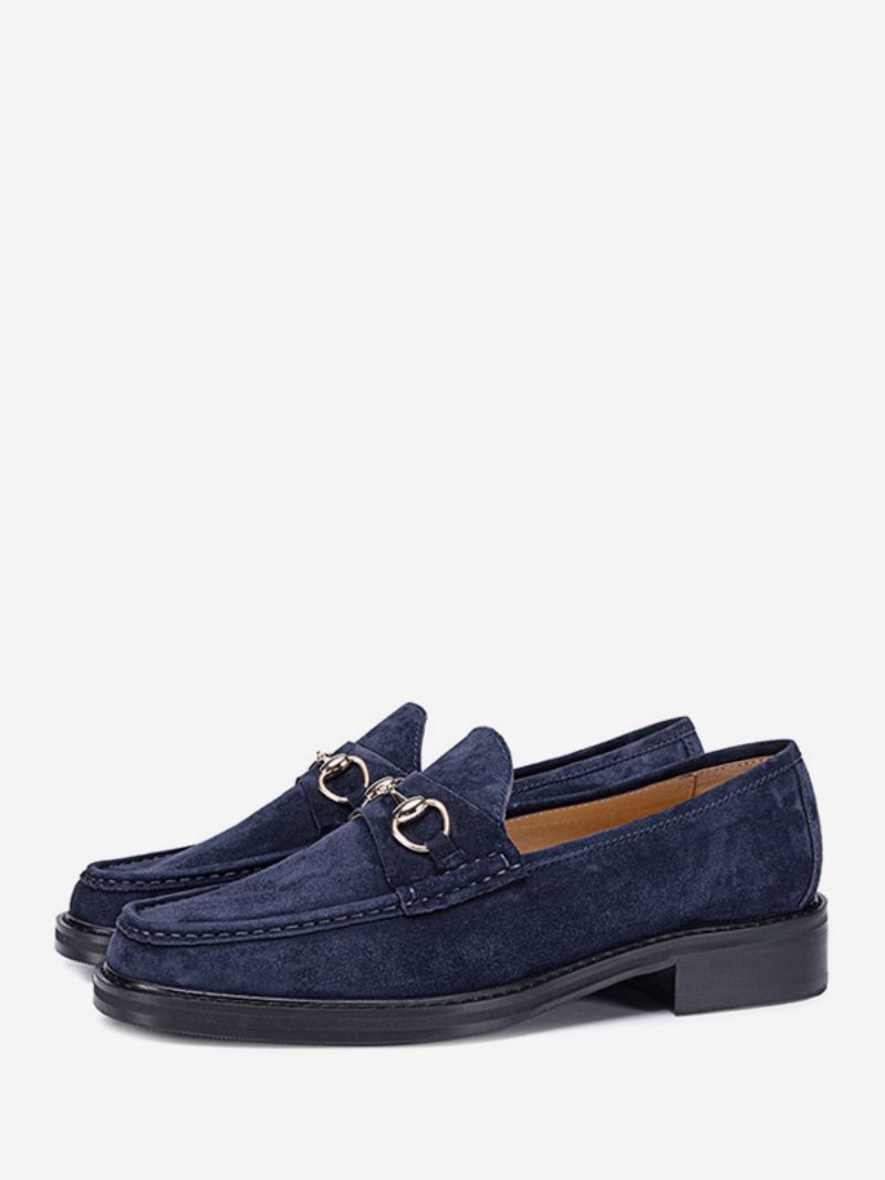 Mænds Kid Skin Slip-on Loafer Sko Prom Bryllupssko