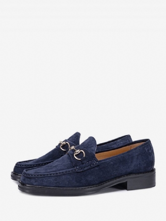 Mænds Kid Skin Slip-on Loafer Sko Prom Bryllupssko