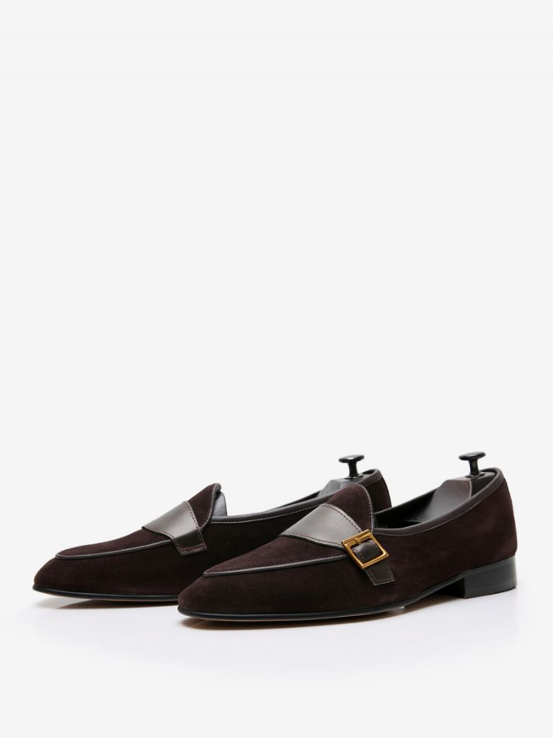 Mænds Kohud Slip-on Loafer Prom Bryllupssko