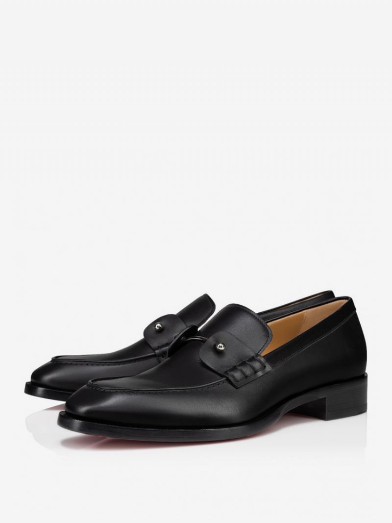 Mænds Loafer Slip-on Sko Spænde Artwork Prom Bryllupssko