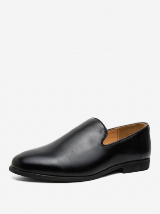 Mænds Prom Pu Læder Slip-on Loafer Sko