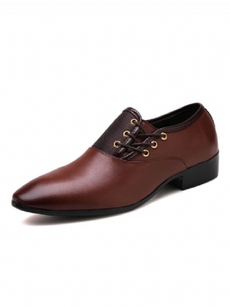 Mænds Snørebånd Monk Strap Slip On Dress Loafers