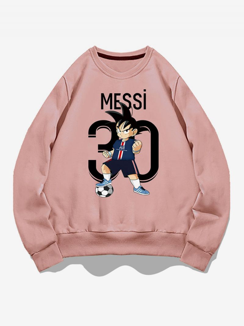 Messi Sweatshirt Voksen Top Til Mænd - Pink