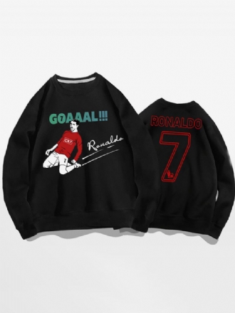 Ronaldo Sweatshirt Voksen Top Til Mænd